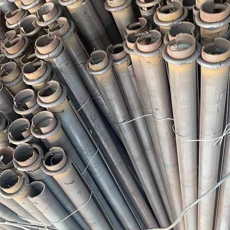 Tuyau métallique fendu pour l'exploitation minière MF43