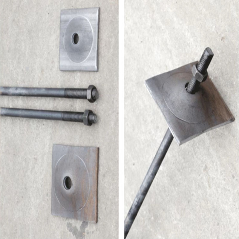 Anchor Supporting Square Perforated Plate 150*150*10 Anchor Supporting Square Perforated Plate 150*150*10