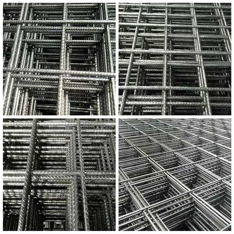 Painel de rede de arame soldado de aço inoxidável da corda com furo quadrado galvanizado